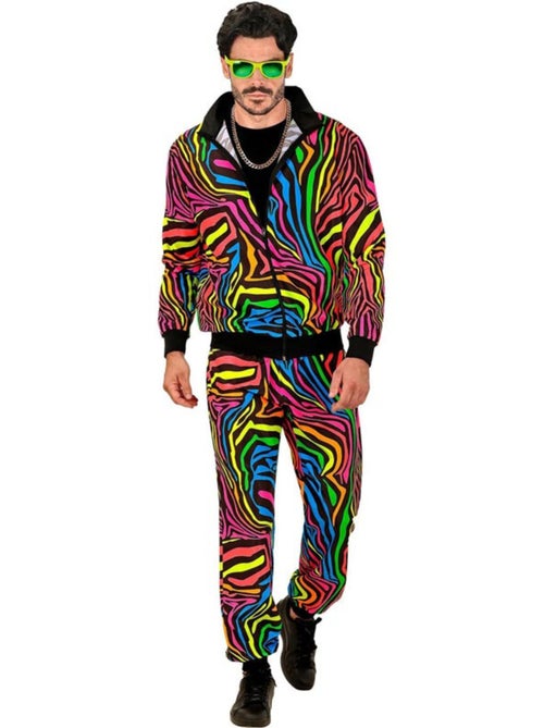 Disfraz de Chándal Animalier Arcoíris fluorescente - Kiabi