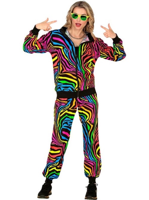 Disfraz de Chándal Animalier Arcoíris fluorescente - Kiabi