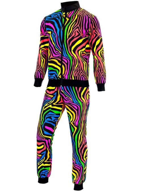 Disfraz de Chándal Animalier Arcoíris fluorescente - Kiabi