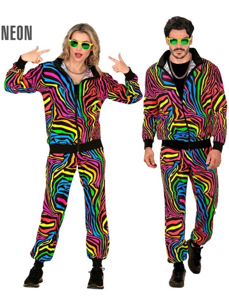 Disfraz de Chándal Animalier Arcoíris fluorescente Multicolor - Kiabi