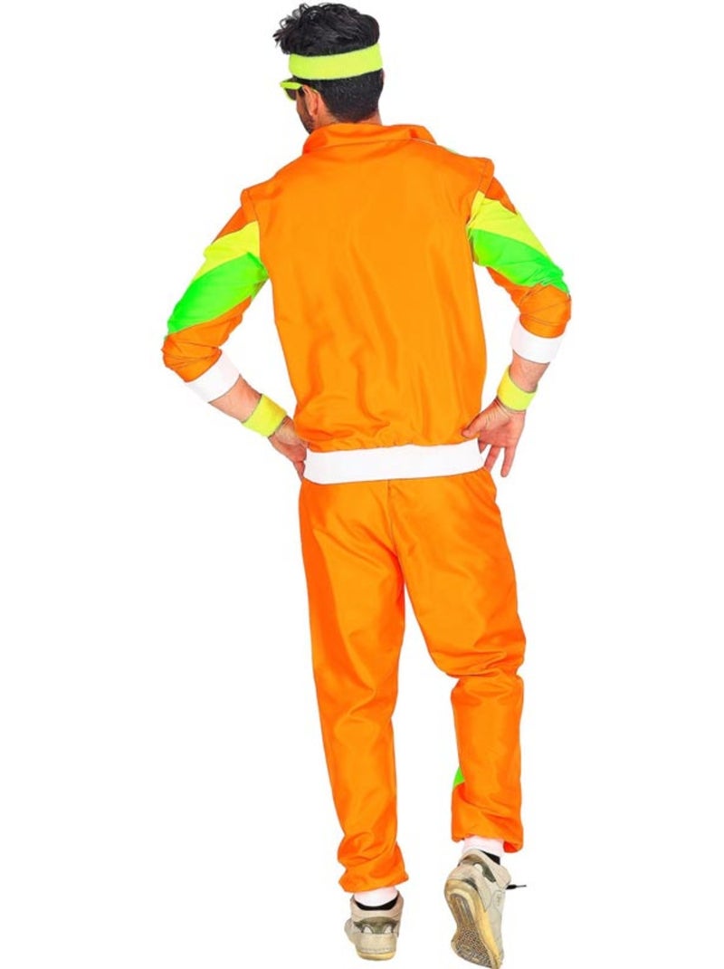 Disfraz de chándal años 80 para adulto Multicolor - Kiabi