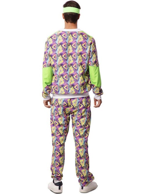Disfraz de chándal años 90 estampado para hombre - Kiabi