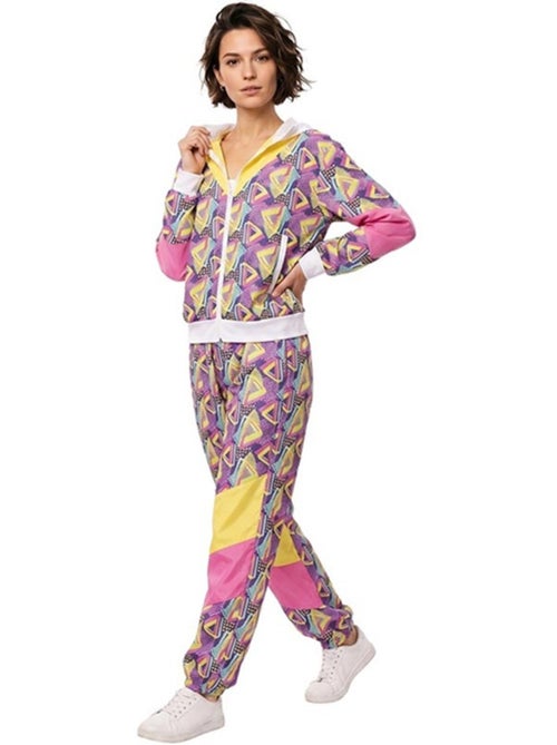 Disfraz de chándal años 90 estampado para mujer - Kiabi