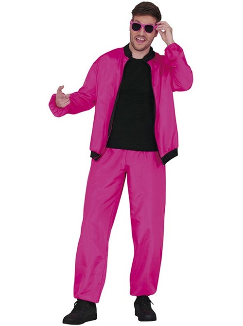 Disfraz de Chándal fucsia neón - Kiabi