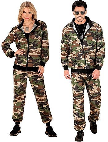 Disfraz de Chándal Party Fashion Camuflado
