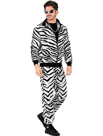 Disfraz de Chándal Party Fashion Cebra neón