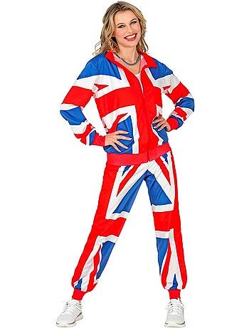 Disfraz de Chándal Party Fashion UK neón