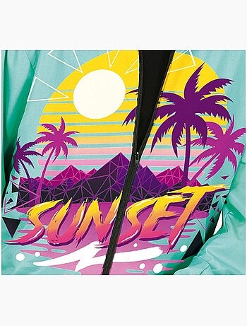 Disfraz de Chándal Puesta de Sol de los 80