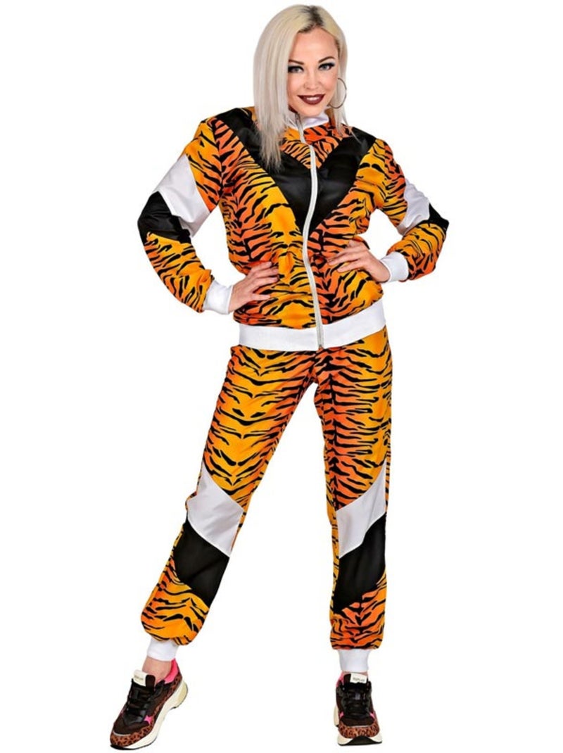 Disfraz de Chándal Tigre Años 80 neón Multicolor - Kiabi