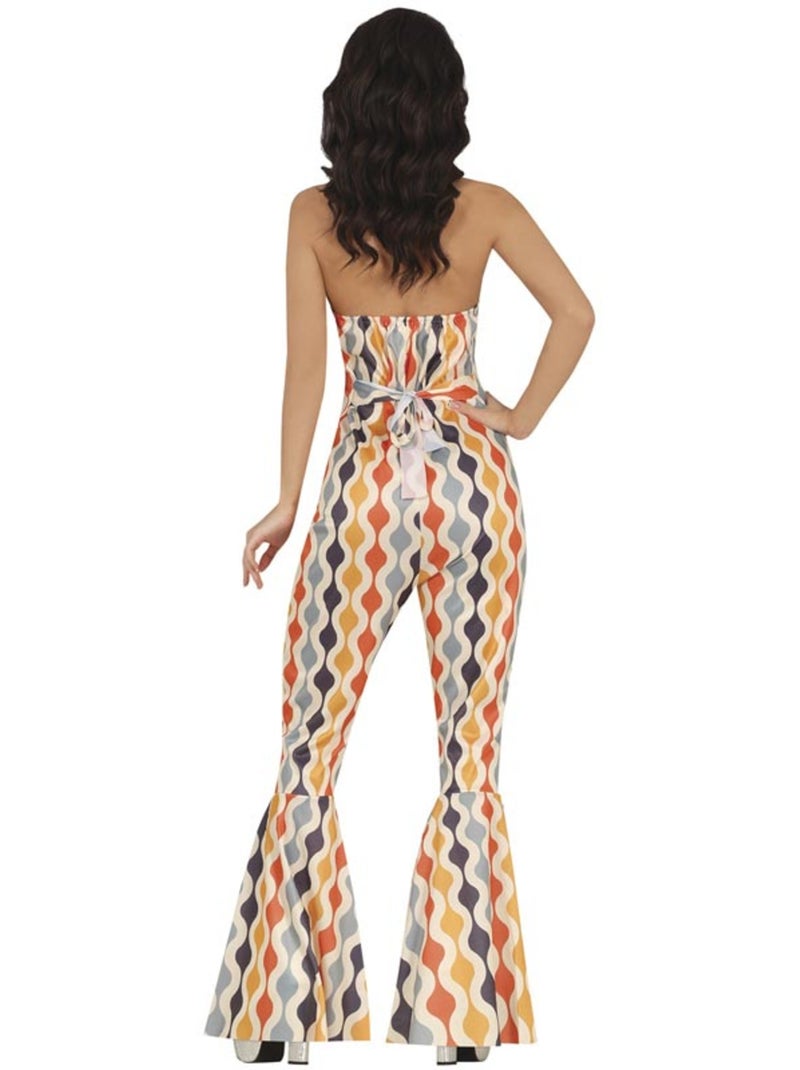 Disfraz de Chica Disco de los Años 70 Multicolor - Kiabi