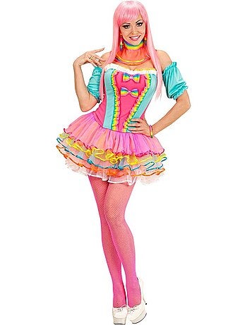 Disfraz de Chica Fantasía Arcoíris