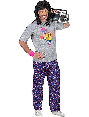 Disfraz de Chico Playera Años 80