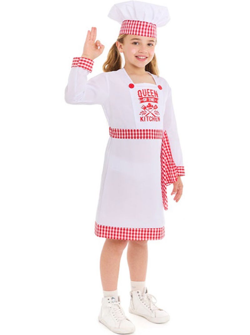 Disfraz de Cocinera Chef Multicolor - Kiabi