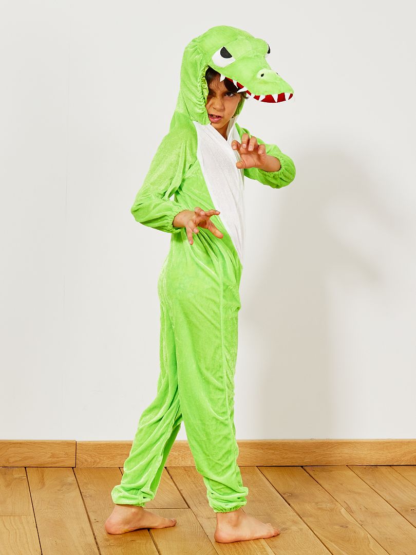 Disfraz de cocodrilo verde - Kiabi