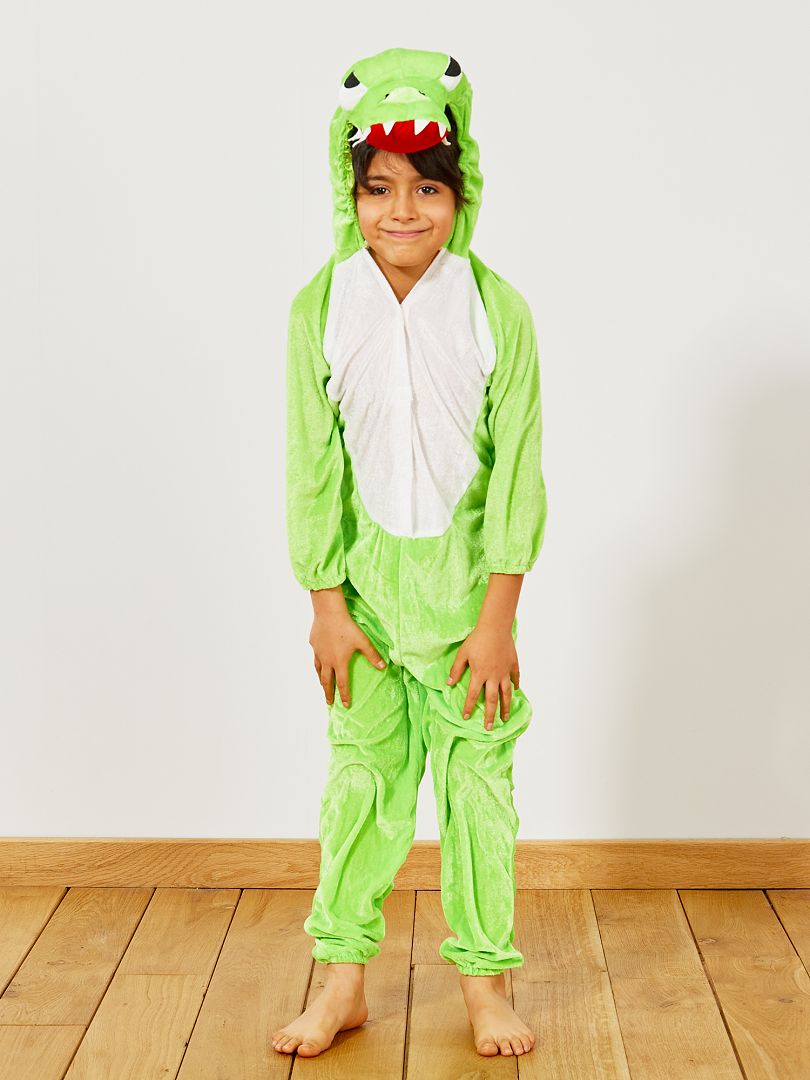 Disfraz de cocodrilo verde - Kiabi