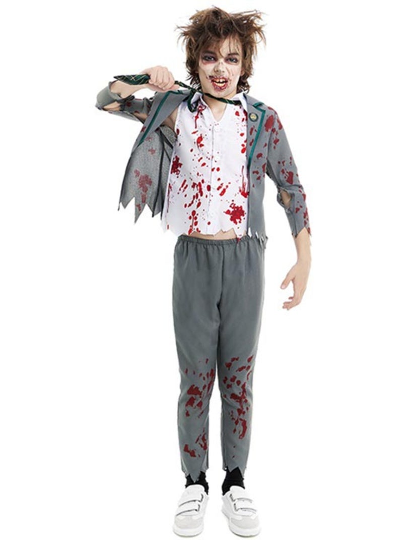 Disfraz de Colegial Zombie con chaqueta Multicolor - Kiabi