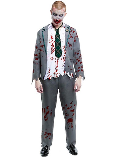 Disfraz de Colegial Zombie con chaqueta - Kiabi