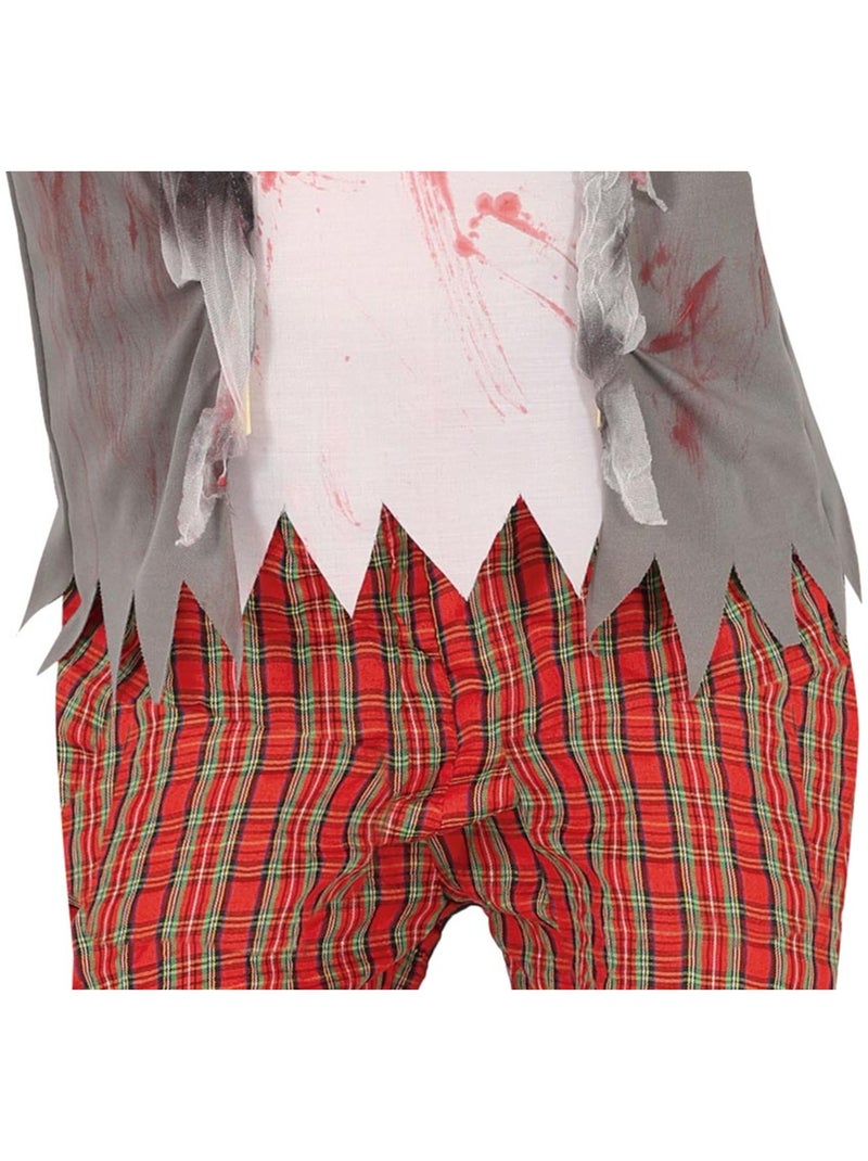 Disfraz de Colegial Zombie Multicolor - Kiabi