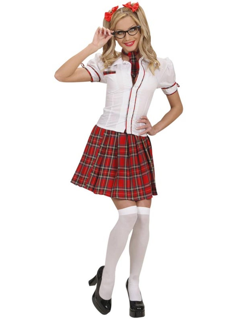 Disfraz de Colegiala y con corbata Multicolor - Kiabi