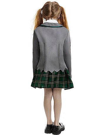 Disfraz de Colegiala Zombie con chaqueta