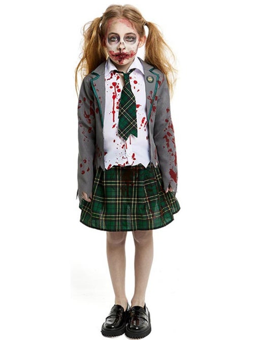 Disfraz de Colegiala Zombie con chaqueta - Kiabi