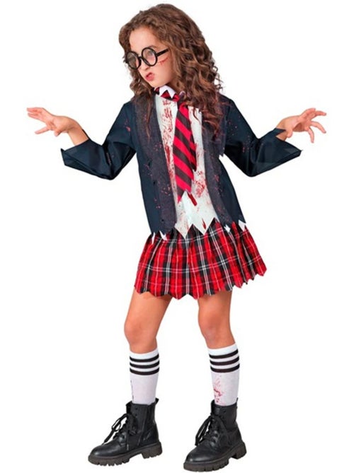 Disfraz de Colegiala Zombie - Kiabi