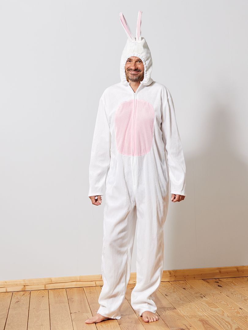Disfraz de conejo blanco/rosa/ - Kiabi