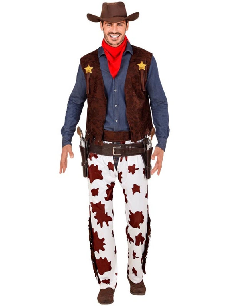 Disfraz de Cowboy Clásico Multicolor - Kiabi