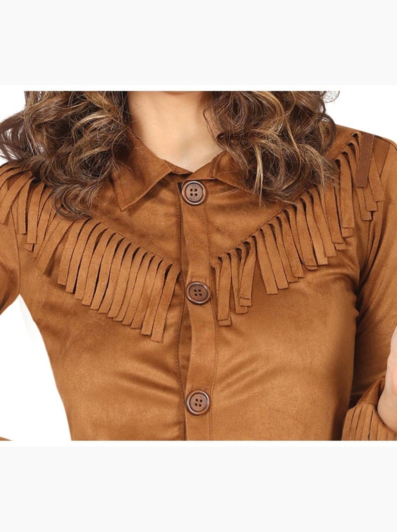 Disfraz de Cowgirl Vaquera Multicolor - Kiabi