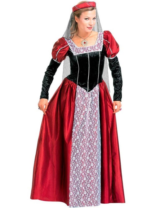 Disfraz de Dama Medieval Castellana - Kiabi