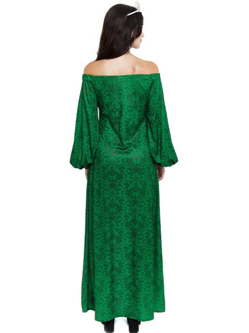 Disfraz de Dama Medieval estampado Multicolor - Kiabi