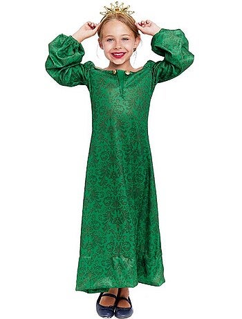 Disfraz de Dama Medieval estampado