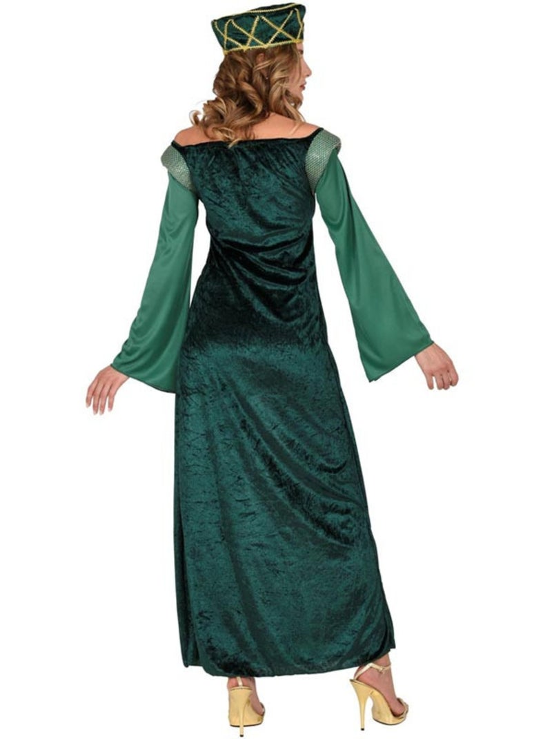 Disfraz de Dama Medieval Lady Eleonora Multicolor - Kiabi