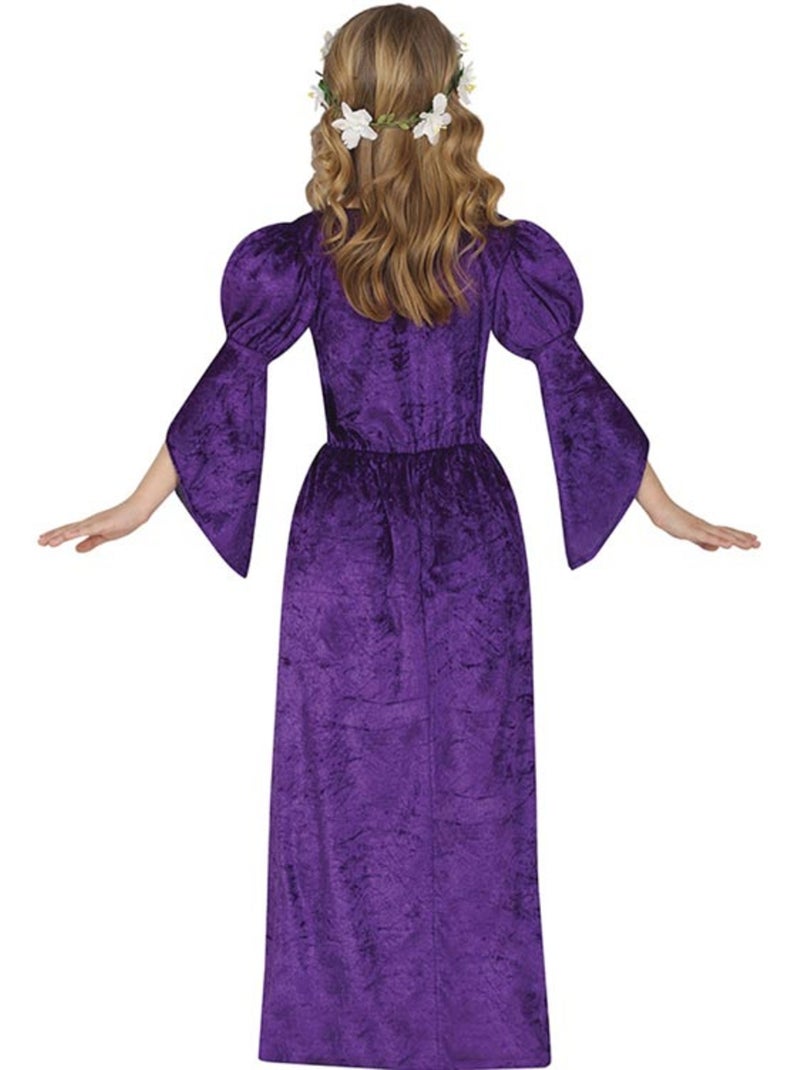 Disfraz de Dama Medieval púrpura Multicolor - Kiabi