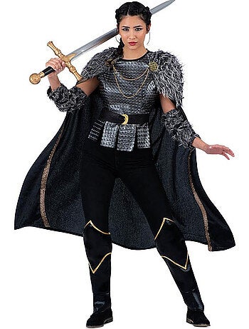 Disfraz de Dama Vikinga con capa