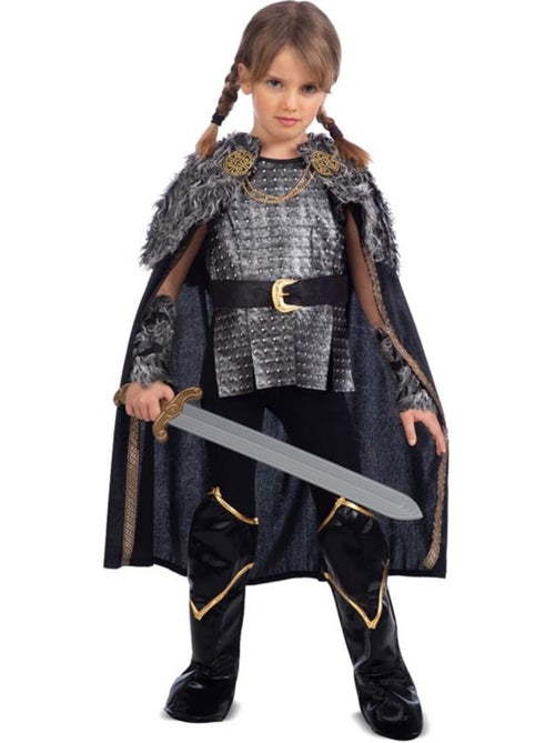 Disfraz de Dama Vikinga con capa - Kiabi