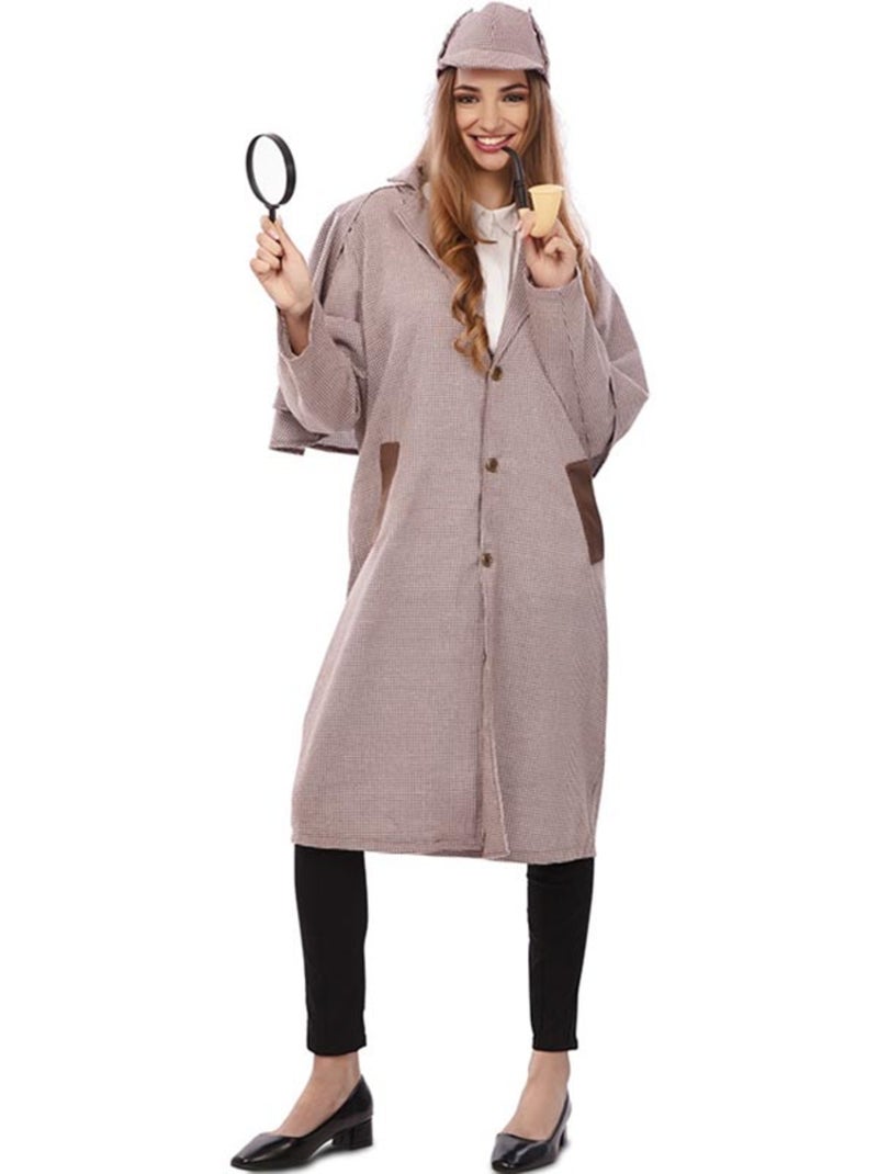 Disfraz de detective de los años 30 con gorro para hombre Multicolor - Kiabi