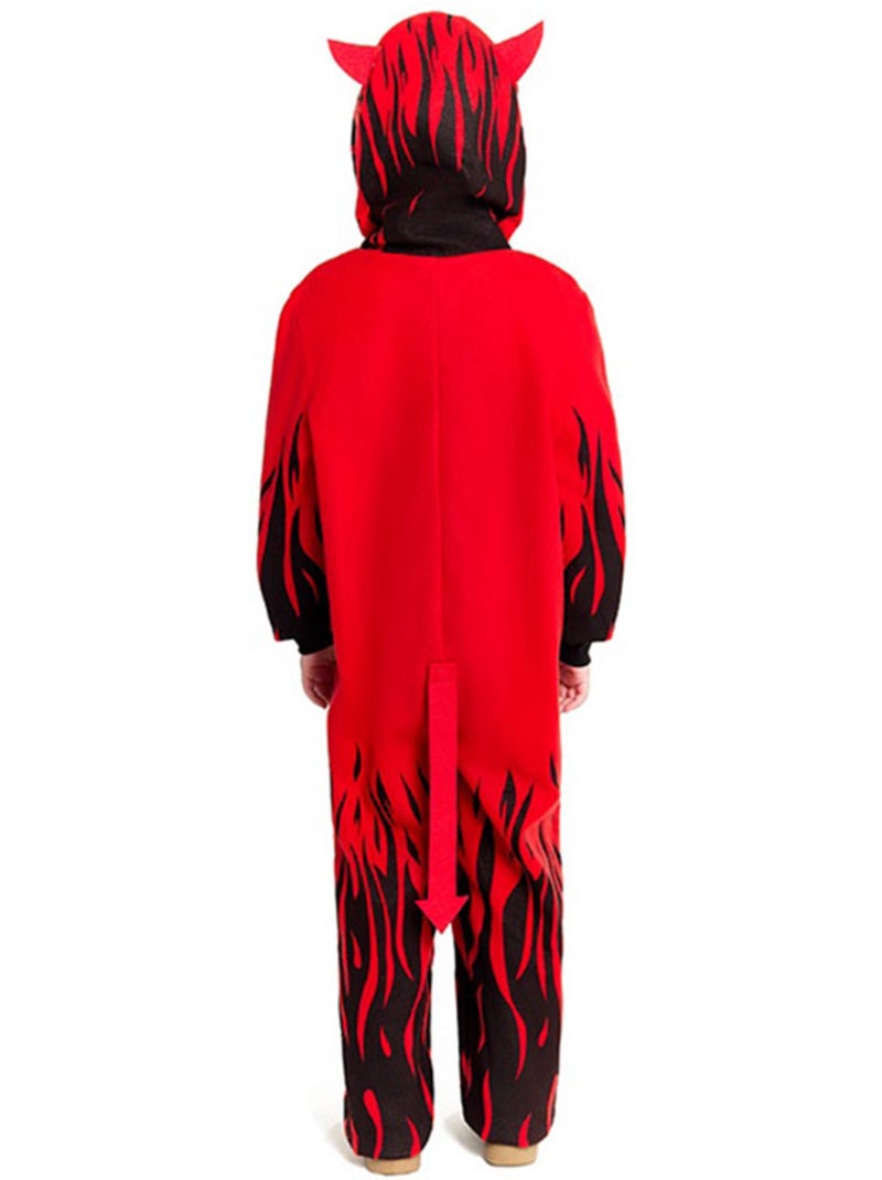 Disfraz de Diablo en Llamas Multicolor - Kiabi