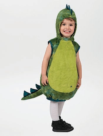 Disfraz de dinosaurio con capucha