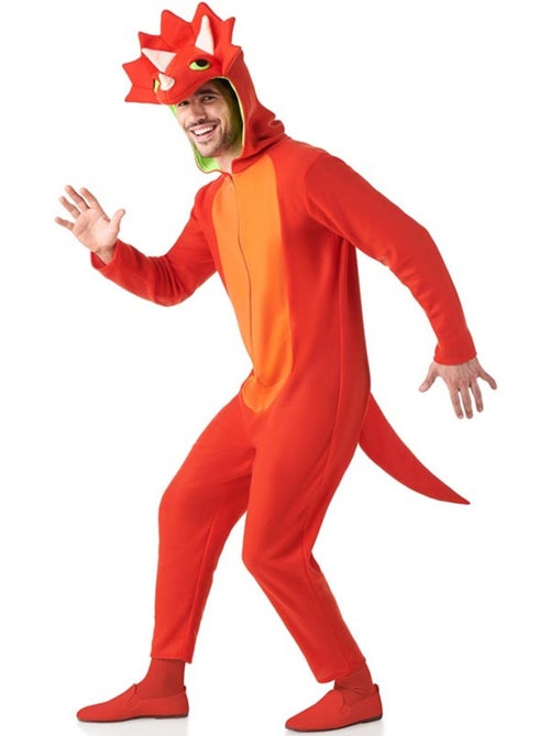 Disfraz de dinosaurio triceratops para adultos - Kiabi