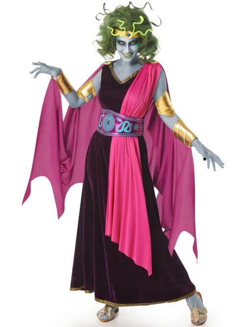 Disfraz de diosa griega con capa para mujer - Kiabi