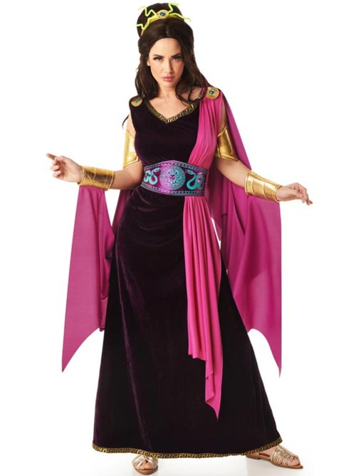 Disfraz de diosa griega con capa para mujer - Kiabi