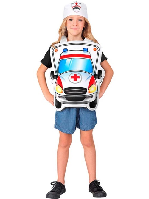 Disfraz de Doctor en Ambulancia con gorro - Kiabi
