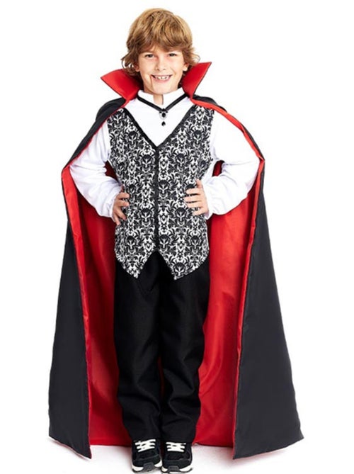 Disfraz de Drácula clásico con capa bicolor - Kiabi