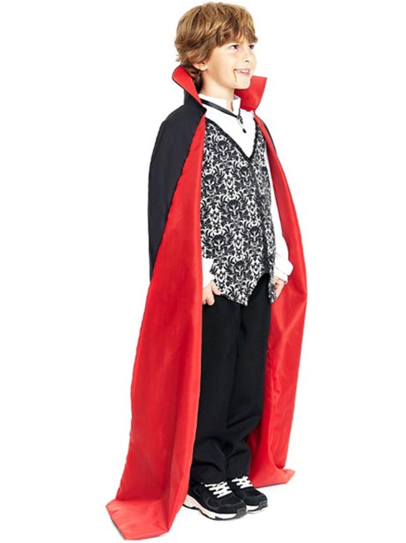 Disfraz de Drácula clásico con capa bicolor Multicolor - Kiabi