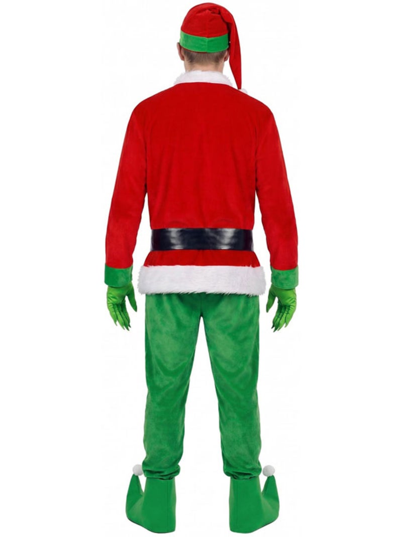 Disfraz de duende gruñón de la navidad para hombre Multicolor - Kiabi