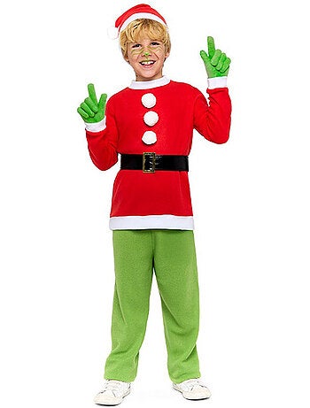 Disfraz de Duende Gruñón de Navidad