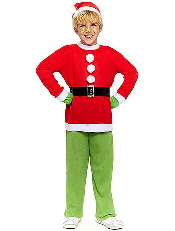 Disfraz de Duende Gruñón de Navidad
