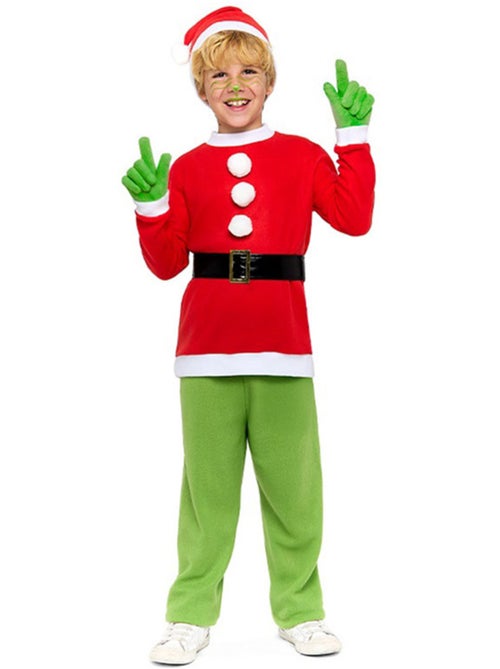 Disfraz de Duende Gruñón de Navidad - Kiabi
