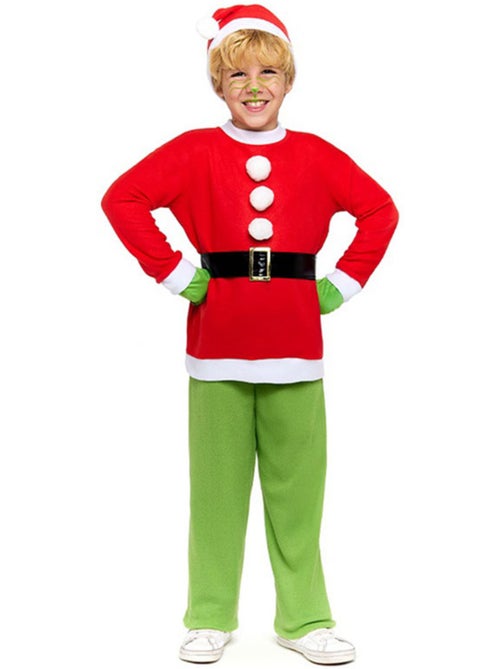 Disfraz de Duende Gruñón de Navidad - Kiabi